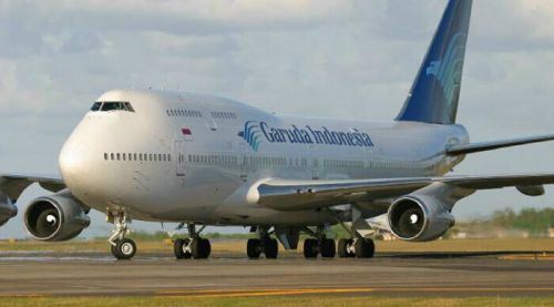 Wuih, Seorang Pria Masuk Rongga Roda Pesawat Garuda dan Ikut Terbang dari Pekanbaru ke Jakarta