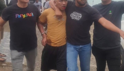 GoRiau Pelaku Perampasan Amplop Lebaran Bocah di Jalan Pandu Pekanbaru Dibekuk Tanpa Perlawanan