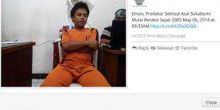 Korban Pelecehan Seksual Emon Capai 110 Anak