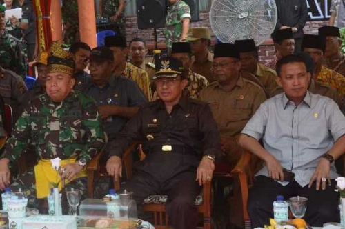 Hadiri TMMD di Kempas, HM Wardan: Sekarang TNI jadi Sahabat Masyarakat