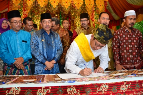 Ini Bukti Kepedulian Pemkab Bengkalis terhadap Sekolah Madrasah