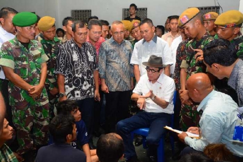 Terkait Kaburnya Ratusan Tahanan Rutan Sialang Bungkuk, Yasonna Laoly: Over Kapasitas Itu Bukan Alasan!