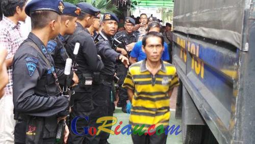 Hari Ketiga Pengejaran, 242 Tahanan Kabur dari Rutan Sialang Bungkuk Berhasil Diamankan Polisi