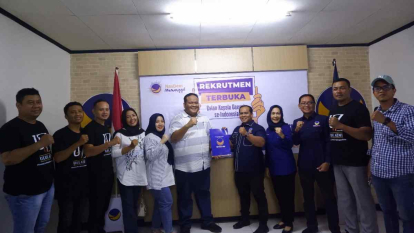 Serahkan Formulir Pendaftaran Calon Wakil Walikota Pekanbaru ke NasDem, Ulul Azmi ST: Saatnya Generasi Muda Membangun Kota