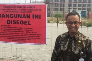 GoRiau 932 Unit Bangunan Ilegal di Pulau Reklamasi Disegel, Anies: Semua Harus Taat Aturan, Termasuk Mereka yang Besar dan Kuat