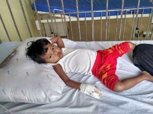 Anak Divonis Harus Jalani Operasi Jantung di Jakarta, Pria di Kampar Ini Butuh Bantuan Biaya dari Dermawan
