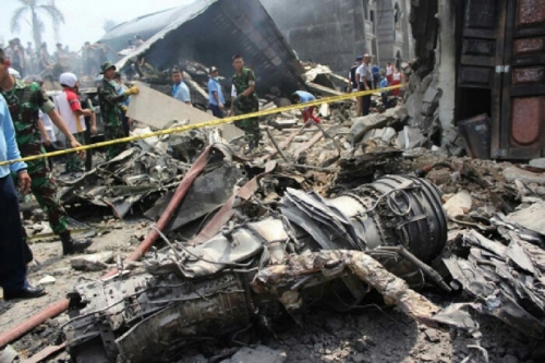 Hasil Investigasi; Ternyata Ini Penyebab Jatuhnya Pesawat Hercules di Medan