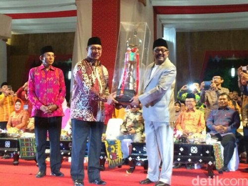 MTQ XXVI Nasional Ditutup Menteri Agama, Banten Juara Umum, Riau Peringkat 6