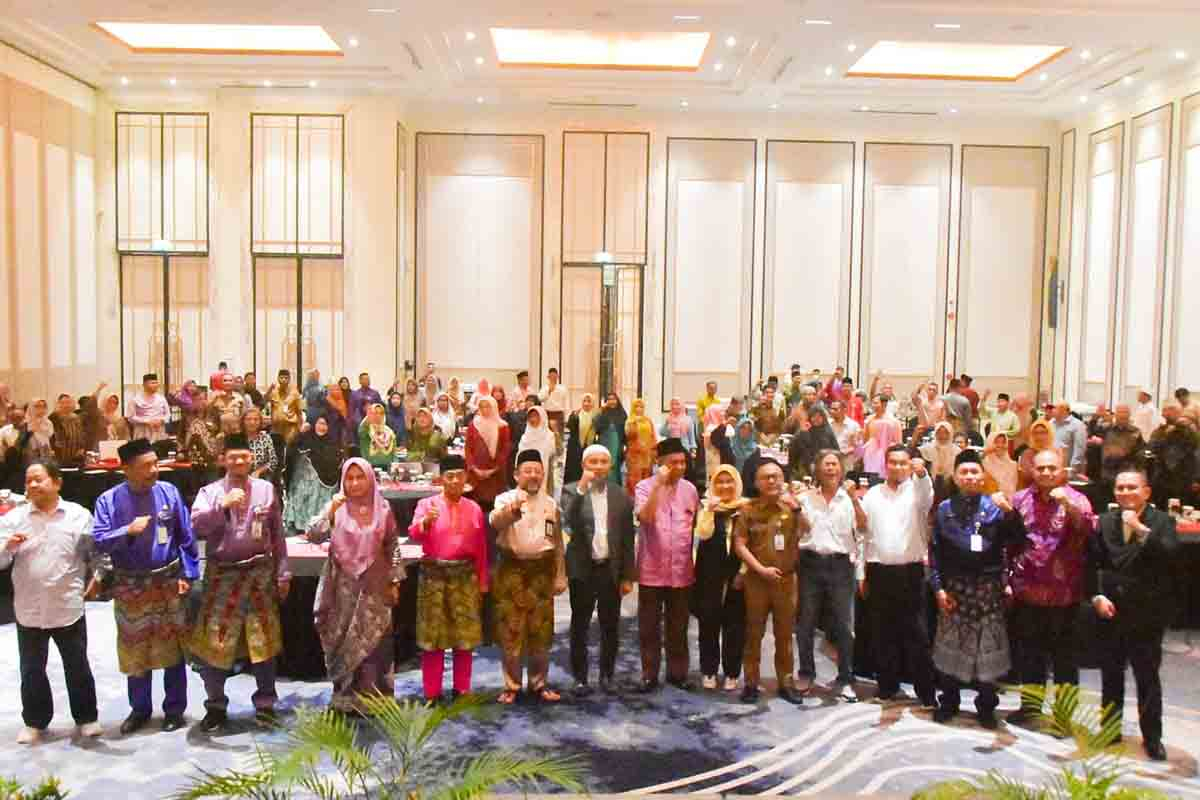 Bupati Bengkalis Buka FGD Wetland