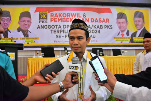 Sukses di Pileg 2019, PKS Riau Majukan 7 Kadernya di Pilkada Serentak, 1 Diantaranya Dikaderkan