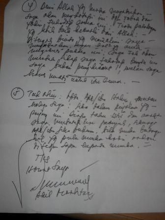 Merasa Tak Bersalah, Akil Bikin Surat Tulis Tangan, Ini Dia Bunyi Suratnya