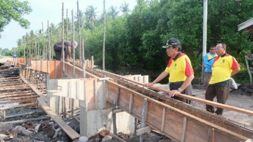 Setelah Melalui Perjuangan Panjang, 4 Km Jalan Mumpa - Teluk Kiambang Akhirnya Selesai Dibangun
