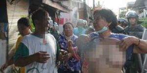 GoRiau Lawan TNI Lakukan Pengusiran, Ibu-ibu Komplek Batalyon Siliwangi Pertontonkan Payudaranya
