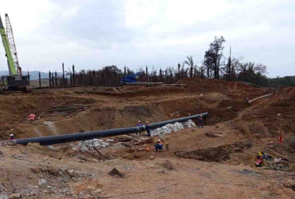 GoRiau Perbaikan Rampung, Pipa Gas TGI di Selensen Inhil Kembali Dialiri