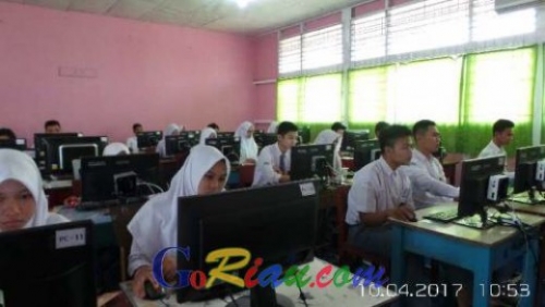 Meski Peralatan Tak Mendukung, Komisi IV DPRD Minta MTsN Tembilahan Tetap Laksanakan UNBK
