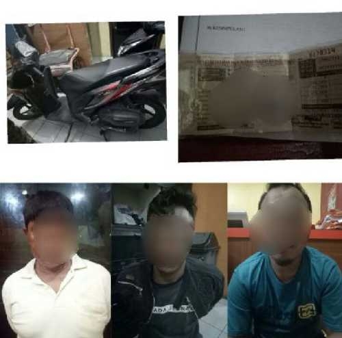 3 Orang Ditangkap Terkait Lenyapnya Motor Honorer di Parkiran Kantor Walikota Pekanbaru