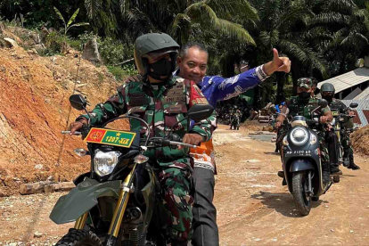 GoRiau Bedah Rumah hingga Jalan Baru, Pj Sekda Tinjau TMMD Kodim Pekanbaru di Tenayan Raya