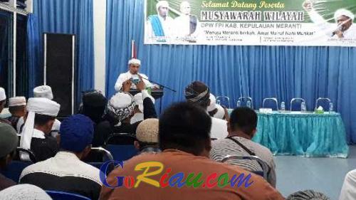 Terakhir di Provinsi Riau, Kepulauan Meranti Gelar Muswil Pertama Front Pembela Islam