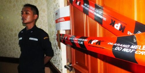 KPK Juga Segel Kantor Distanhut Kabupaten Bogor