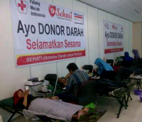Peringati Hari Palang Merah Internasional, Alfamart Gelar Donor Darah