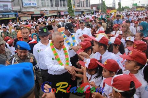 Datang ke Bagan Batu, Gubernur Riau Ingatkan Tugas Satpol PP Sebagai Penegak Perda