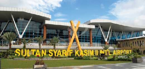 Lalu Lintas Udara di Bandara Internasional SSK II Pekanbaru Akan Disterilkan saat Presiden RI Jokowi Tiba Sore Ini