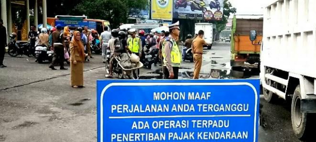 Segera Bayar Ya, Pekan Depan Ada Razia Pajak Kendaraan Serentak se Riau