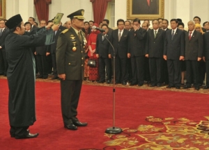 GoRiau Resmi Jadi Panglima TNI, Jenderal Gatot Nurmantyo Akan Kuatkan TNI AL dan AU