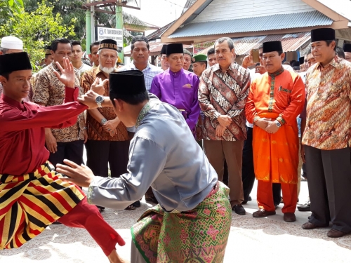 Halal Bihalal di Panam, Raja Rusdianto Doakan Syamsuar Menjadi Pencerah Riau