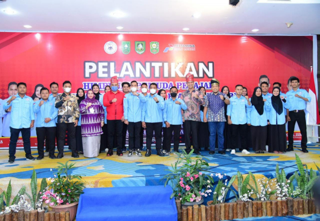 Bupati Kasmarni Hadiri Pelantikan Pengurus HPPM Sakai Riau