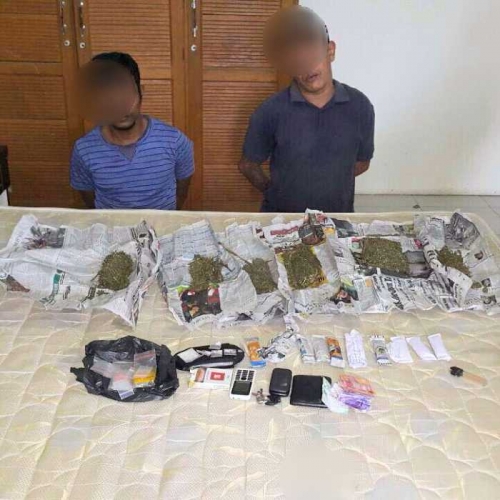 Polisi Temukan Ganja Jumlah Besar dari Rumah 2 Pria yang Kabur saat Dihadang Polisi Jaga Pagi Tadi
