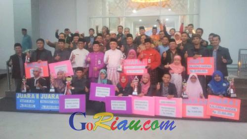 Wow, Anak-anak Asli Riau Ini Raih Peringkat 6 MTQN di NTB, Berikut Daftar Juaranya
