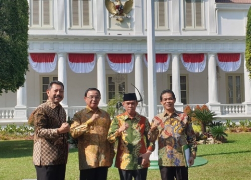 Usai Pertemuan dengan Presiden di Istana Negara, Bupati Inhil Minta Semua Pihak Berperan Aktif Cegah Karhutla