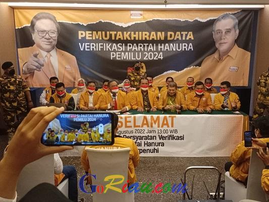 Kepengurusan DPD Hanura Maluku Masih Sengketa Hukum, Apa Kabar Verifikasi Hanura di KPU?