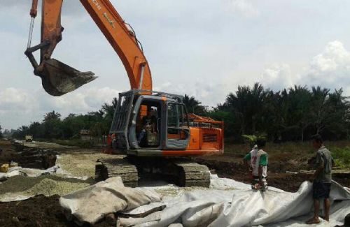 Tahun Ini RAPP Tuntaskan Pembangunan 12 KM Jalan Poros di Pulau Padang