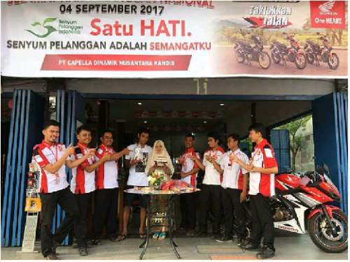 Peringati Hari Pelanggan Nasional Capella Honda Riau Berikan Kejutan Spesial untuk Konsumen