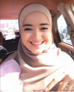 GoRiau Kenakan Jilbab Usai Bersyahadat, Artis Marcella Simon Terlihat Makin Cantik