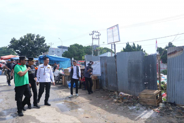 Pj Wali Kota Pekanbaru Gandeng Forkopimda Gelar Gotong-royong di Sejumlah Ruas Jalan