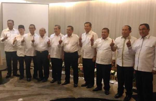 Ditanya Soal Foto Dukungan 9 Kepala Daerah di Riau untuk Jokowi Dua Periode, Ini Jawaban Bupati Rohil