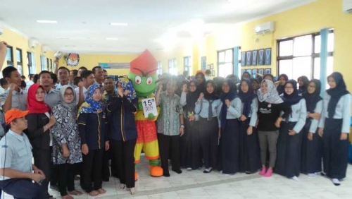 Siswa SMAN 8 Antusias Sambut Sosialisasi Pilwako 2017 dari KPU Pekanbaru