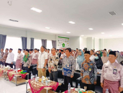 GoRiau Tingkatkan Kinerja dan Pelayanan, Kakanwil Kemenag Riau Beri Pembinaan kepada ASN Kemenag Rohul