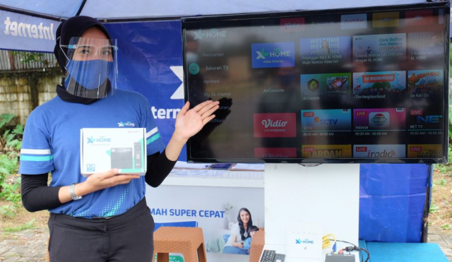 Perluas Area Internet Cepat, Layanan XL HOME Hadir di Kota Palembang