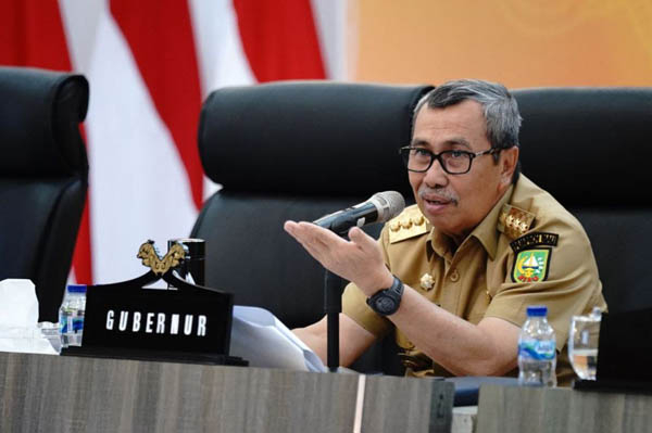 Rakor Inflasi Daerah, Gubri Laporkan Tantangan dan Upaya Pengendalian Inflasi