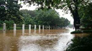 GoRiau Wisma Negara Tempat Tinggal Presiden Juga Terendam Banjir