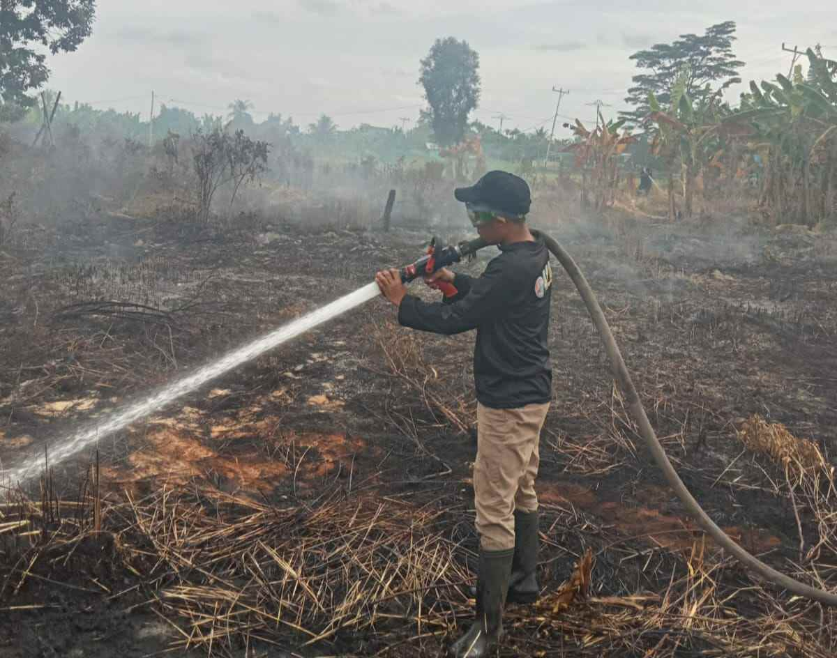 Cegah Karhutla Berulang, BPBD Meranti Tegaskan Larangan Membakar Lahan
