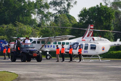 GoRiau Karhutla Riau Tembus 1.161 Hektare, BNPB Kirim Helikopter dan Hujan Buatan