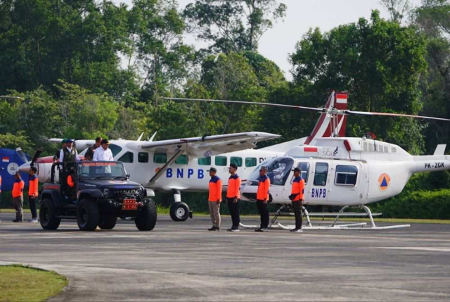 Karhutla Riau Tembus 1.161 Hektare, BNPB Kirim Helikopter dan Hujan Buatan