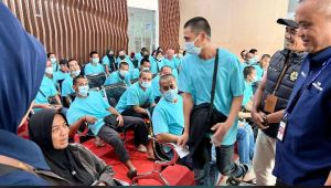 GoRiau 165 Pekerja Migran Dideportasi dari Malaysia Tiba di Dumai Selama Ramadan
