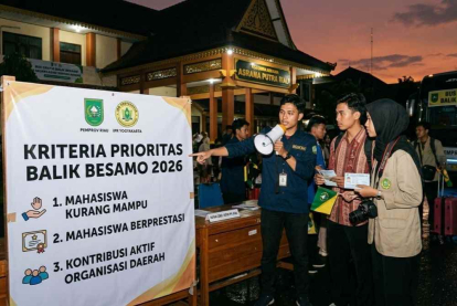 GoRiau Ini Syarat dan Kuota Mudik Gratis Mahasiswa Riau di Jawa