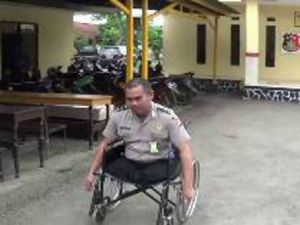GoRiau Istri Polisi Tanpa Kaki Bantah Tinggalkan Suaminya
